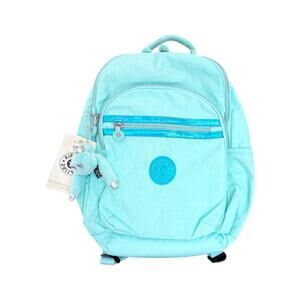 RARE Kipling SEOUL GO Small Tablet Backpack Fresh Teal 2 K10263 Retail $129